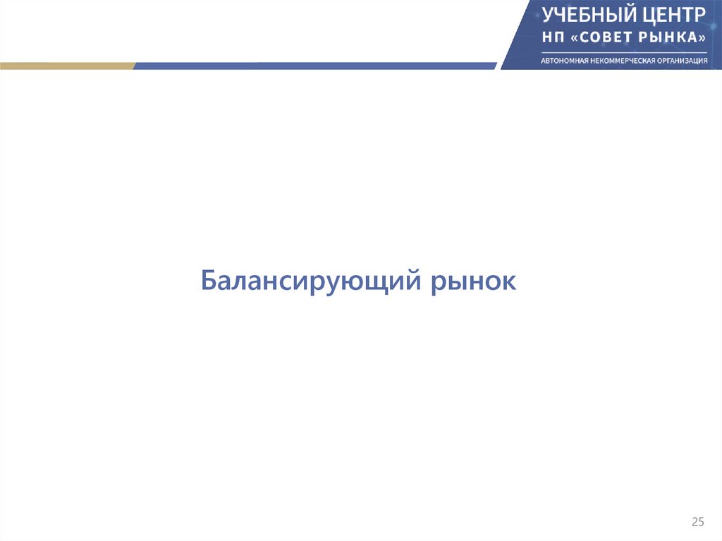 Балансирующий рынок