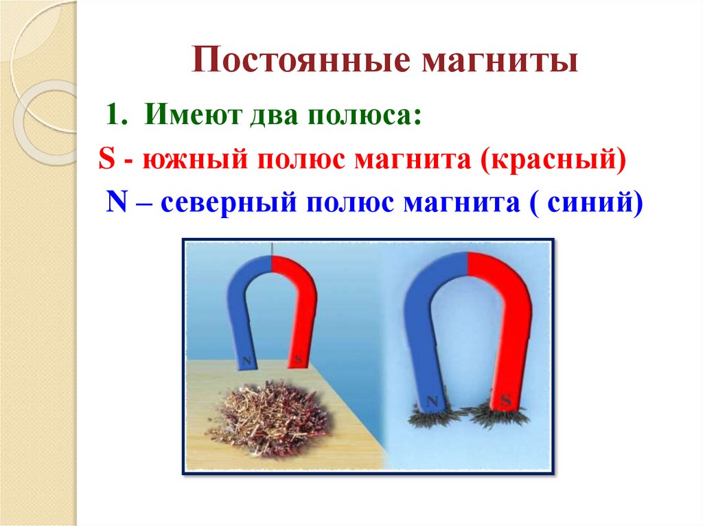 Постоянные магниты