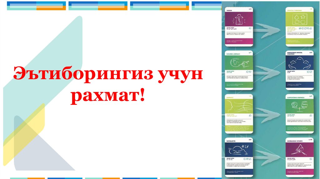 “Ўнта факт” дидактик ўйини