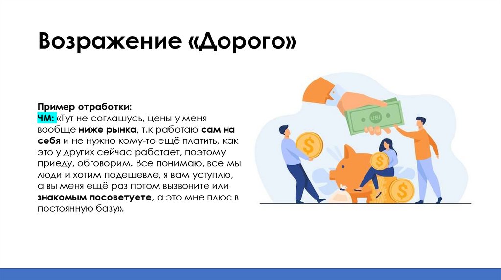 Возражение «Дорого»