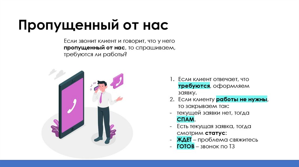 Пропущенный от нас