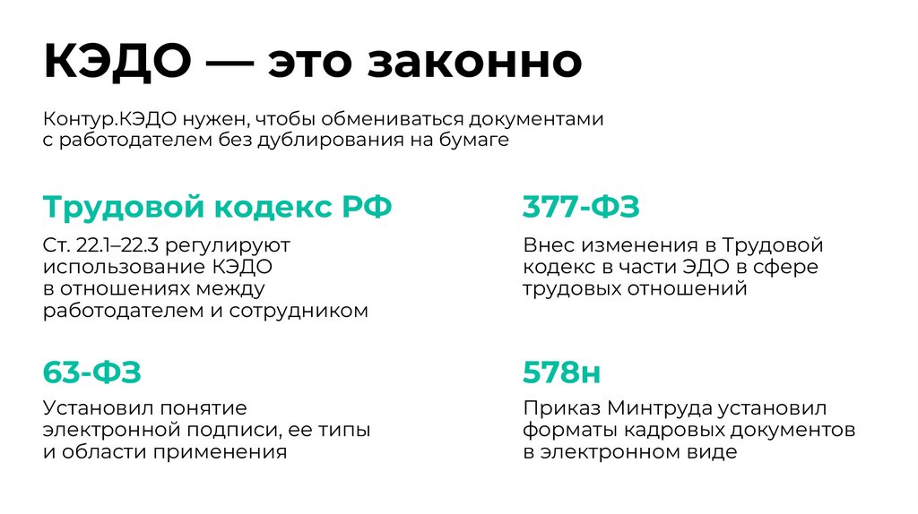 КЭДО — это законно