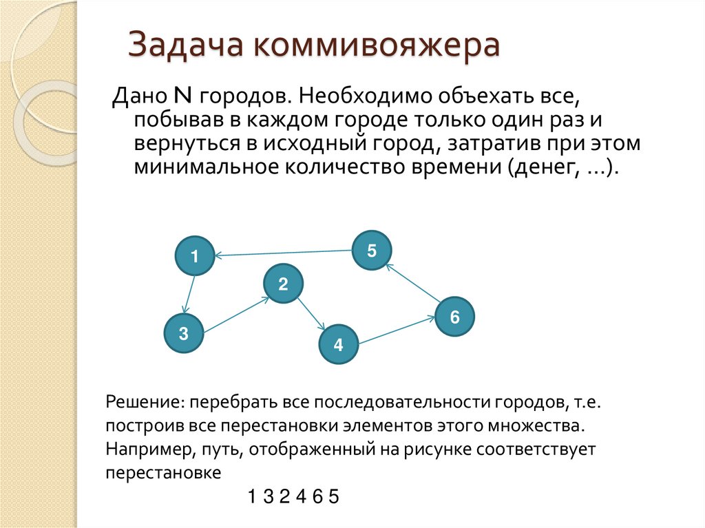 Задача коммивояжера