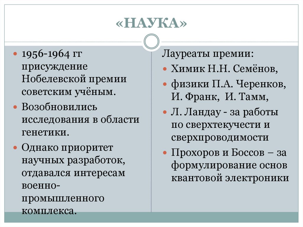 «НАУКА»