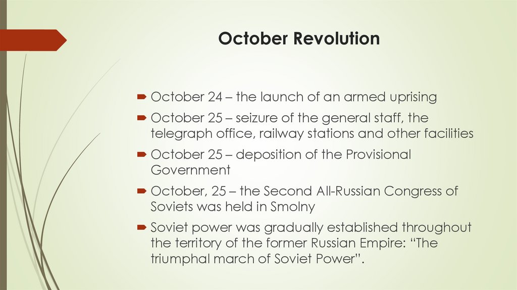 October Revolution