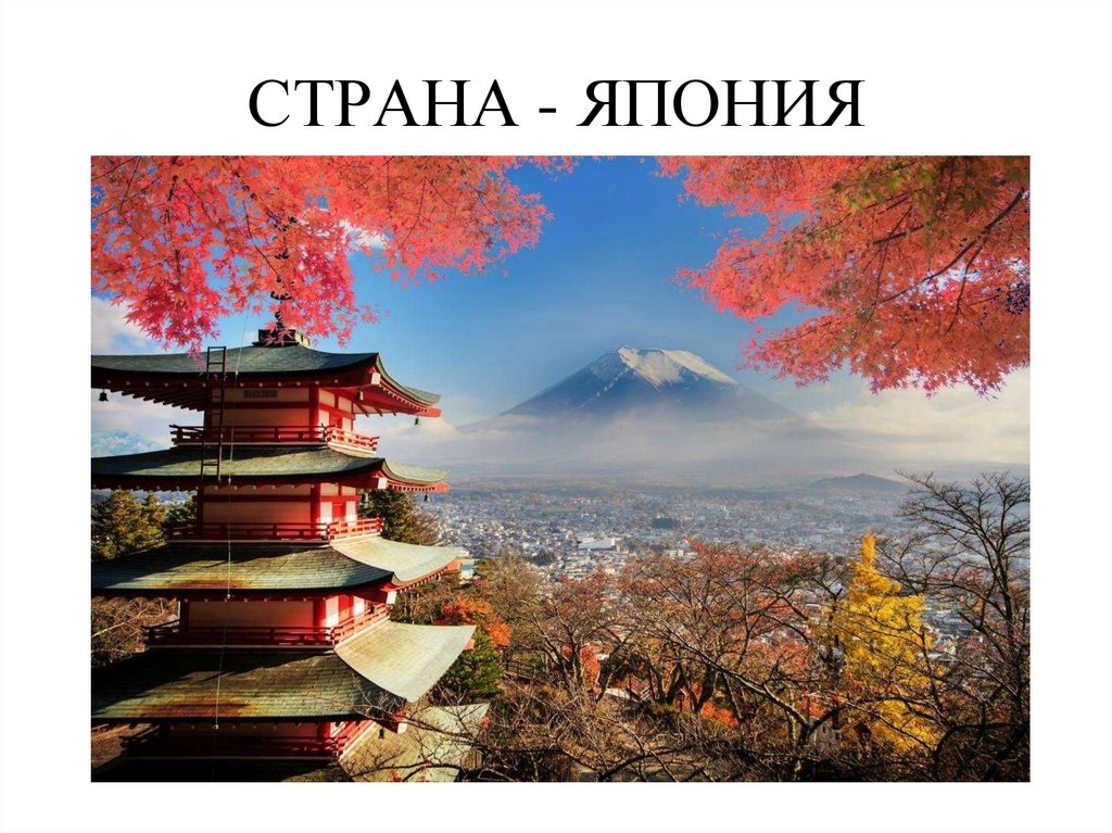 СТРАНА - ЯПОНИЯ