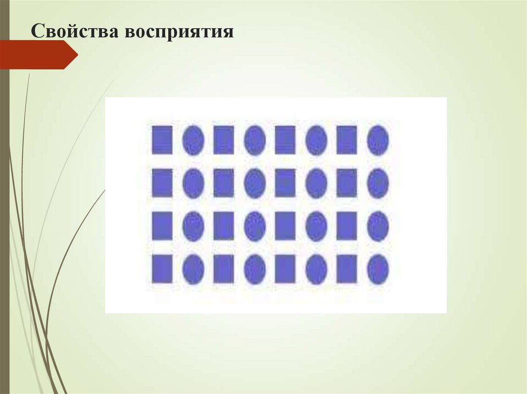 Свойства восприятия