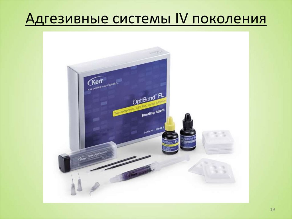 Адгезивные системы IV поколения