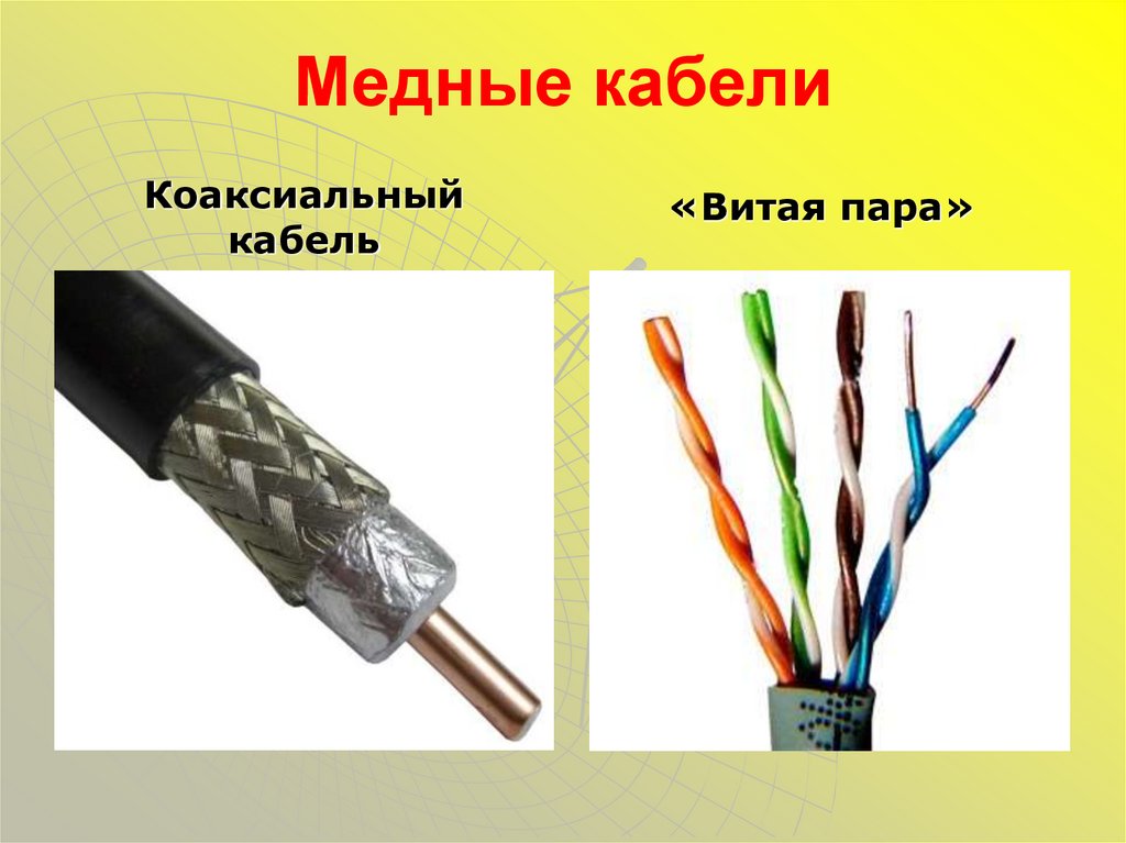 Медные кабели