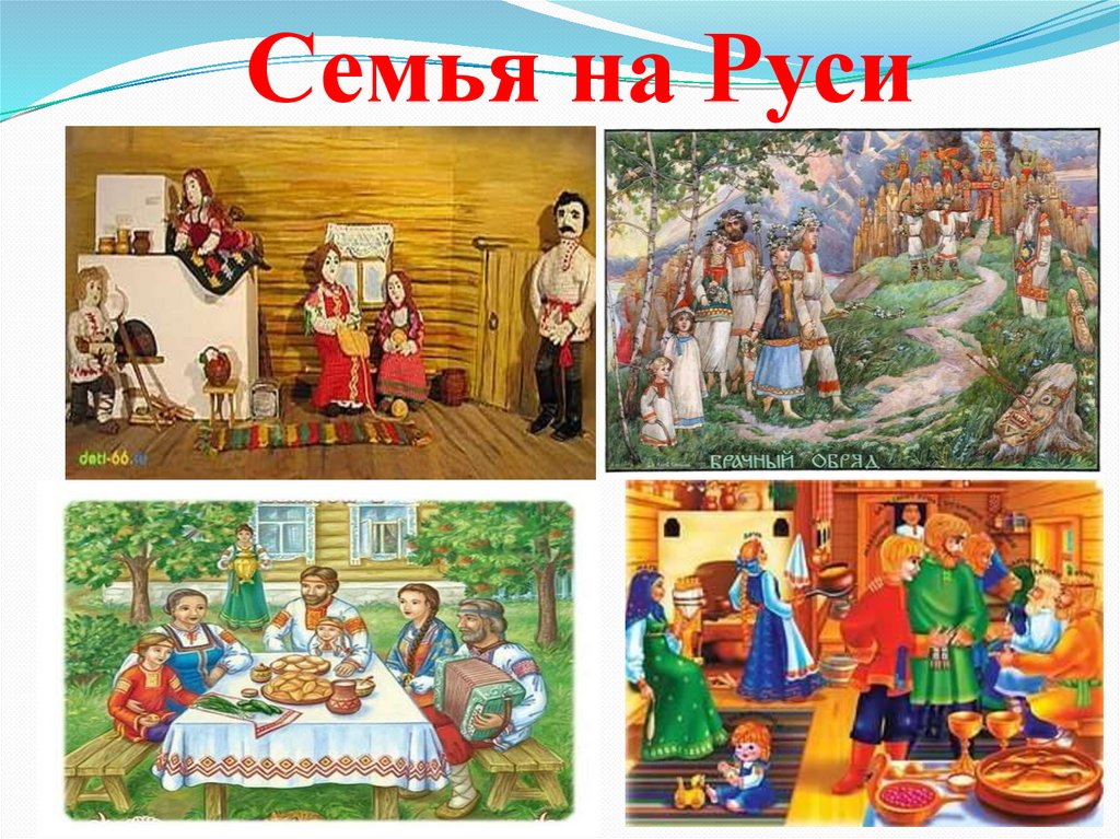 Семья на Руси