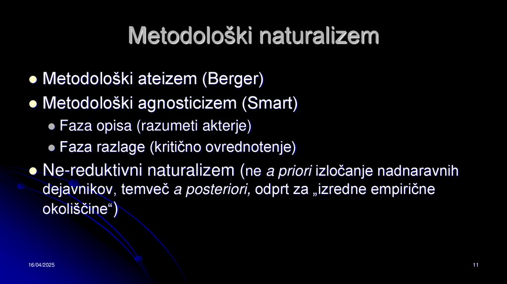 Metodološki naturalizem