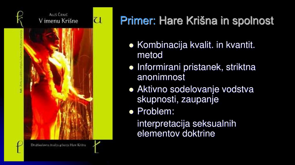 Primer: Hare Krišna in spolnost