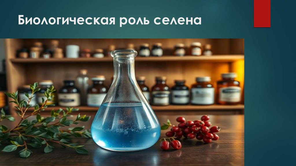 Биологическая роль селена