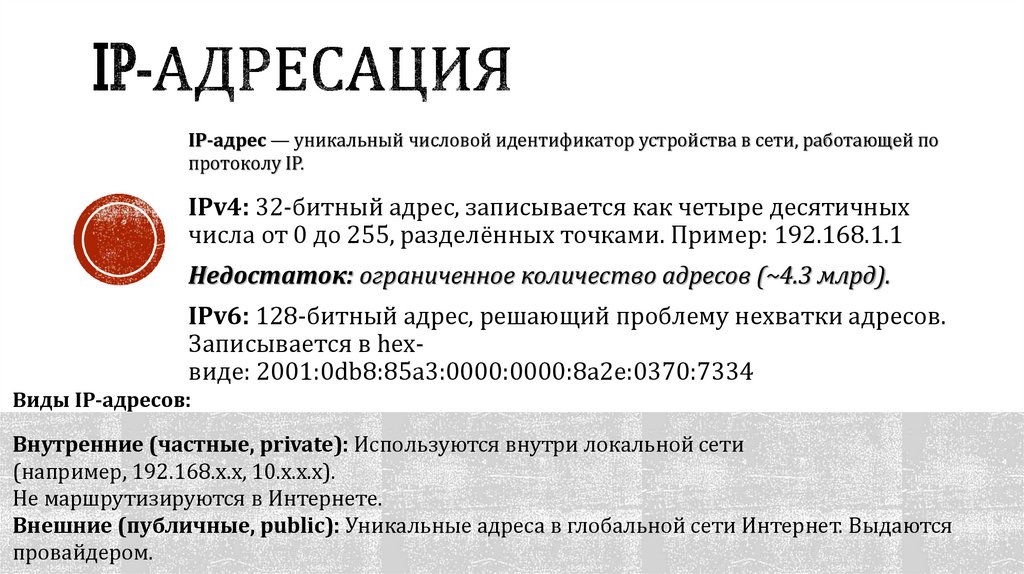 Ip-адресация