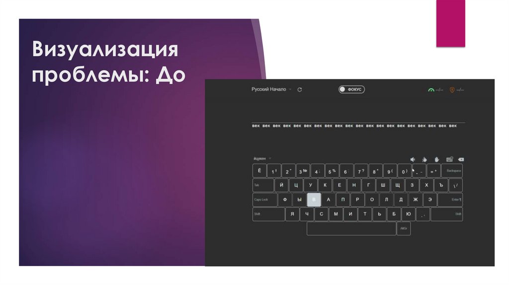 Визуализация проблемы: До