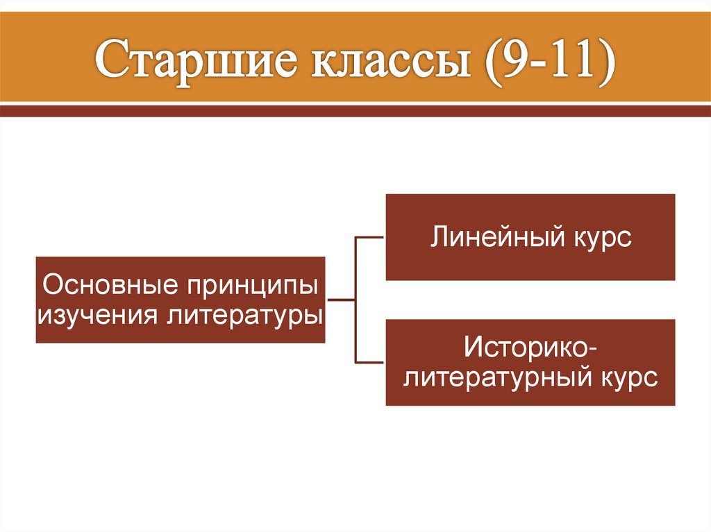 Старшие классы (9-11)