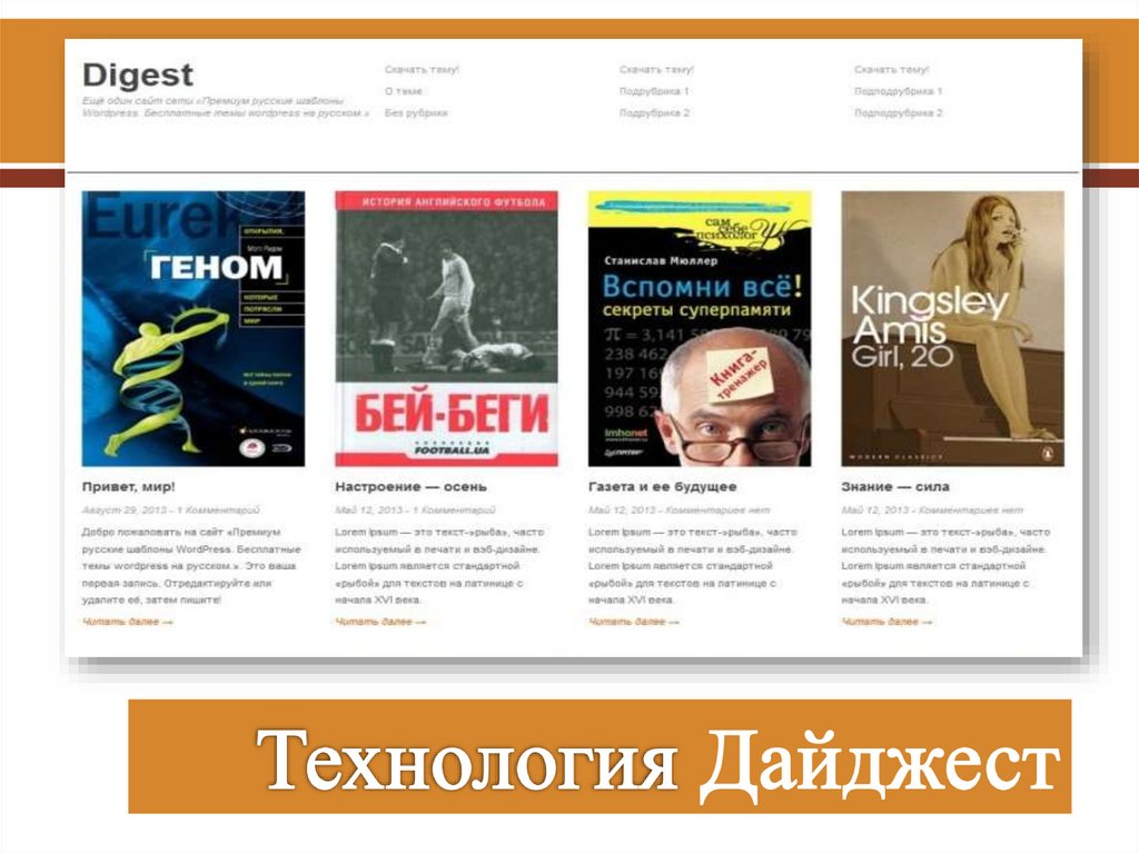 Технология Дайджест