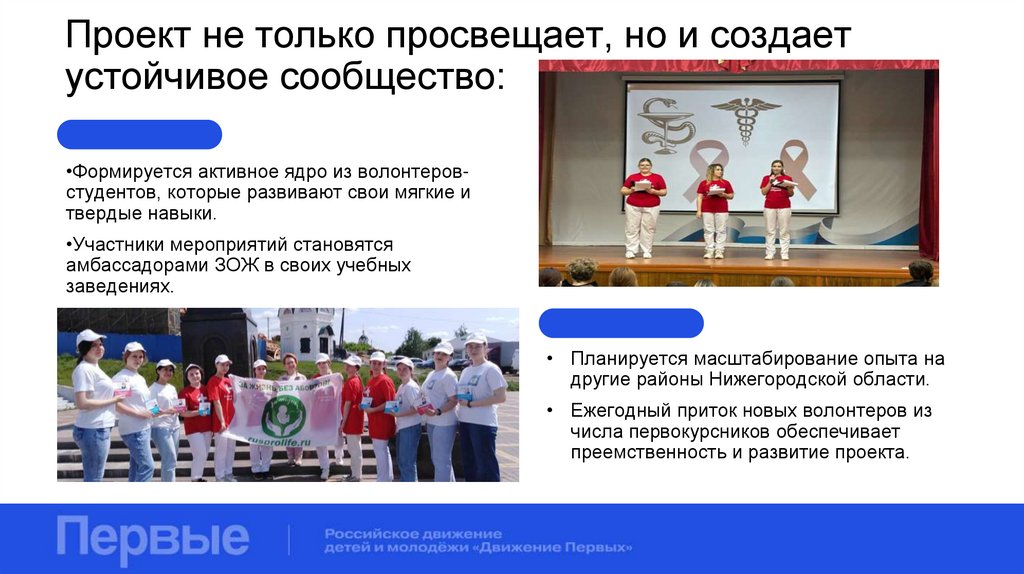 Проект не только просвещает, но и создает устойчивое сообщество: