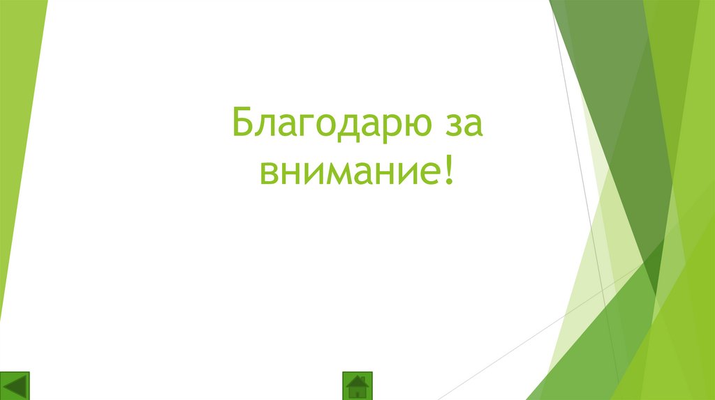 Благодарю за внимание!