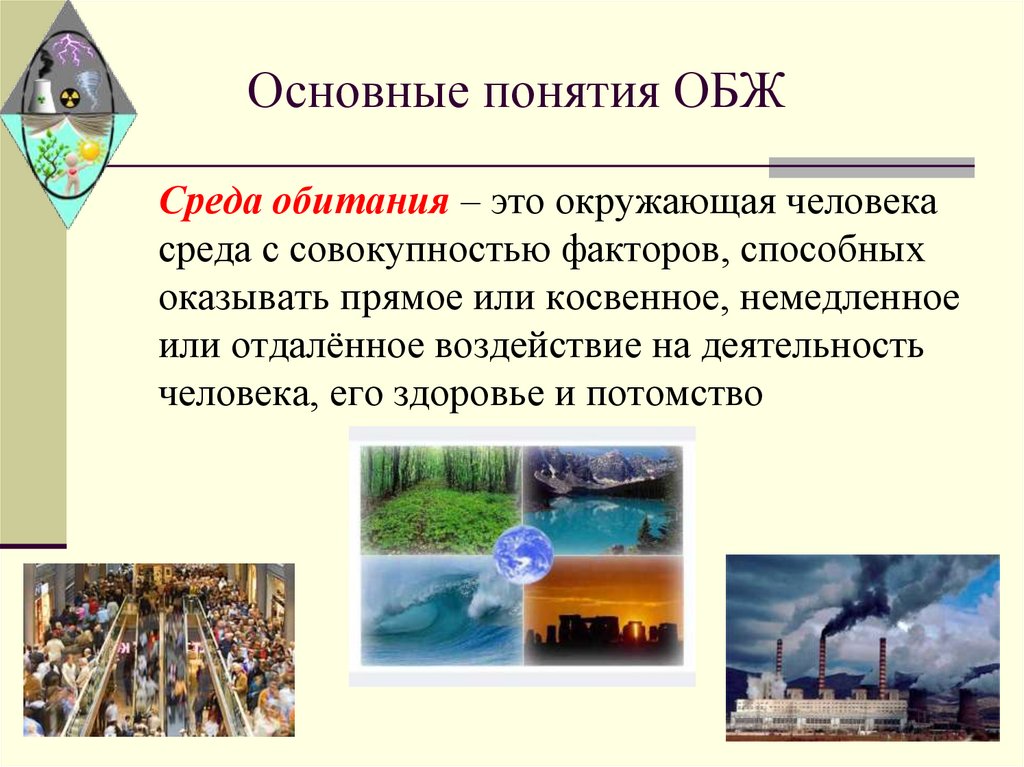 Основные понятия ОБЖ