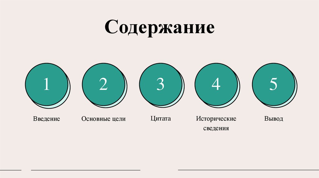 Содержание