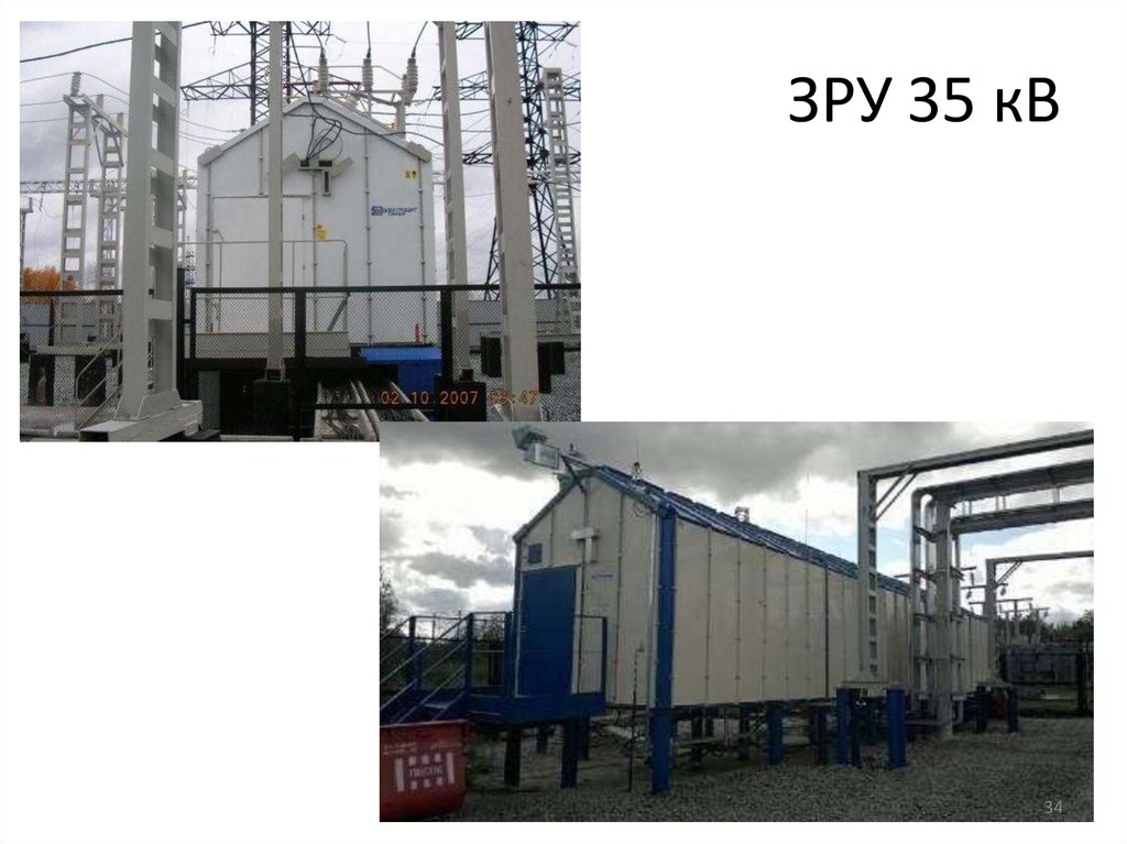 ЗРУ 35 кВ