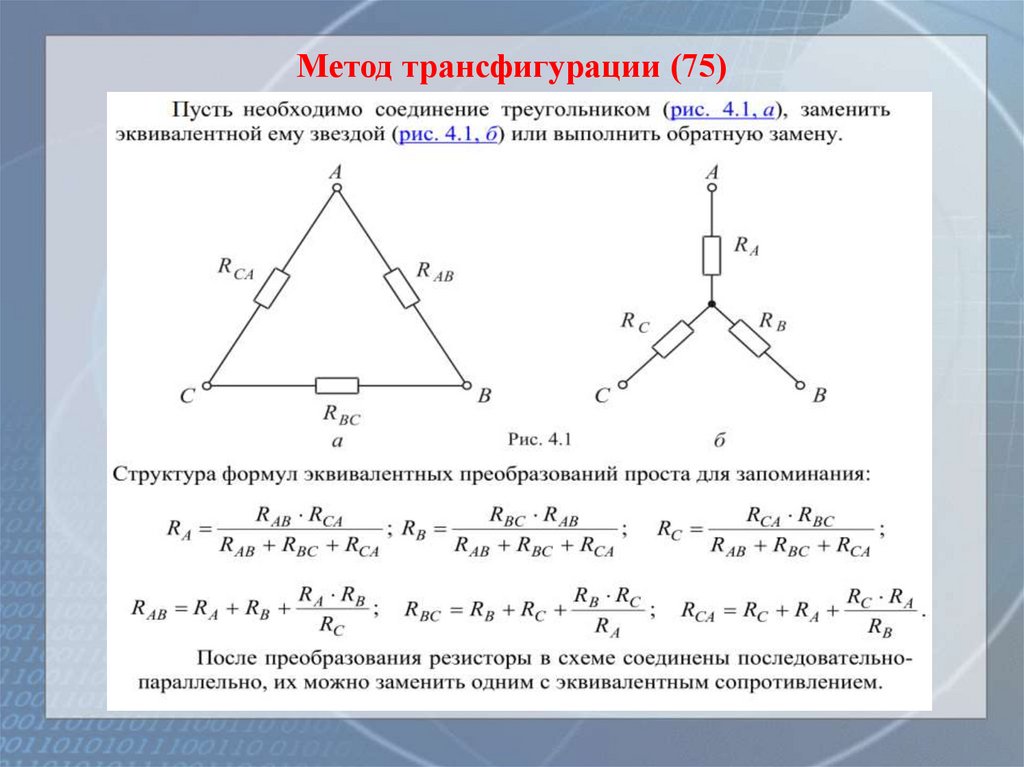 Метод трансфигурации (75)