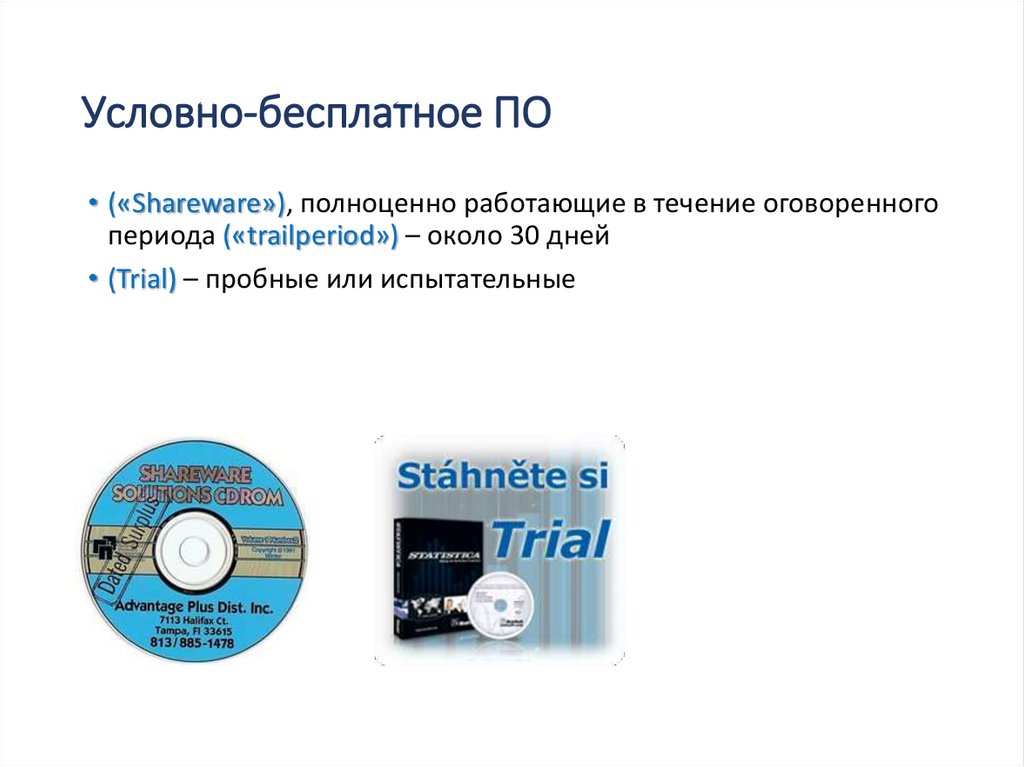 Условно-бесплатное ПО