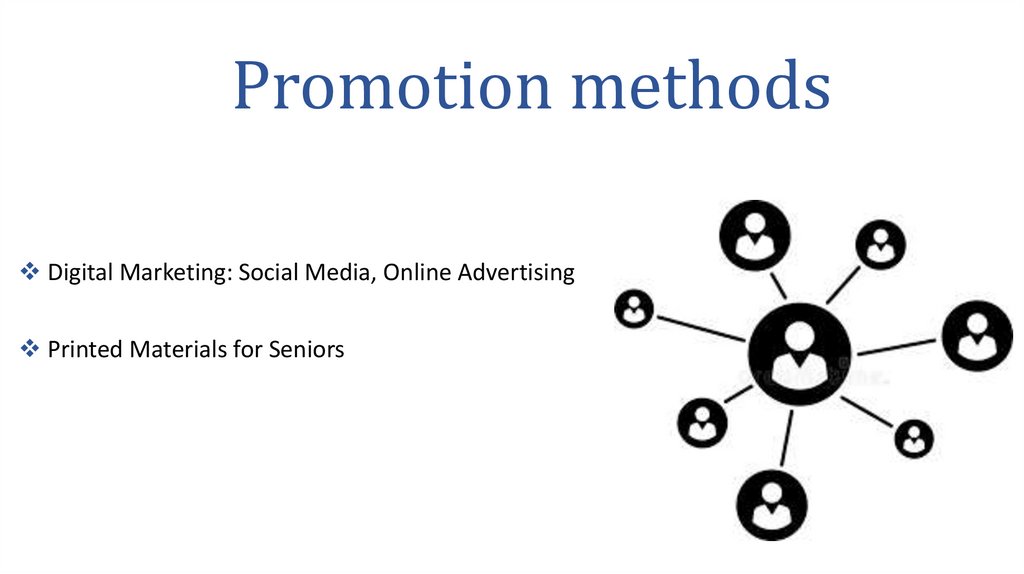 Promotion methods