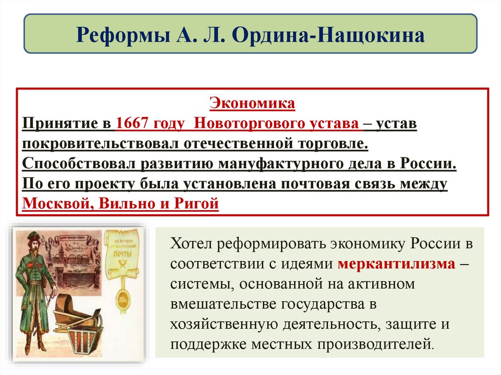 Реформы А. Л. Ордина-Нащокина