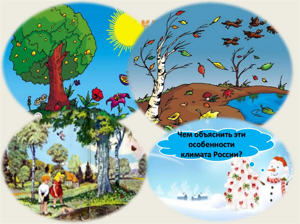 Особенности климата России