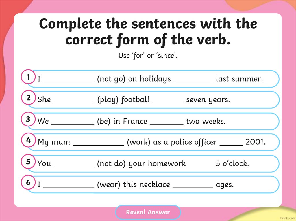 Match the halves to complete the sentences.