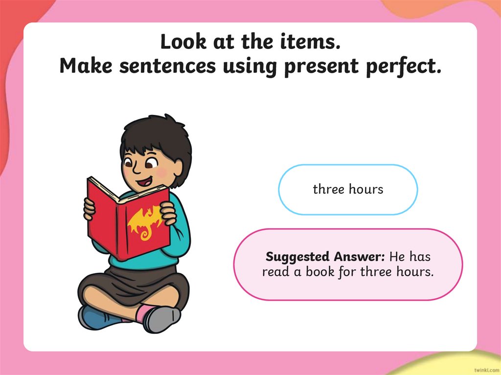 Complete the sentences with the correct form of the verb.