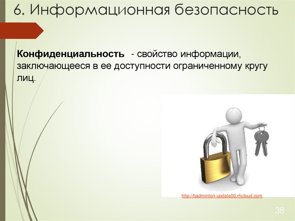 6. Информационная безопасность