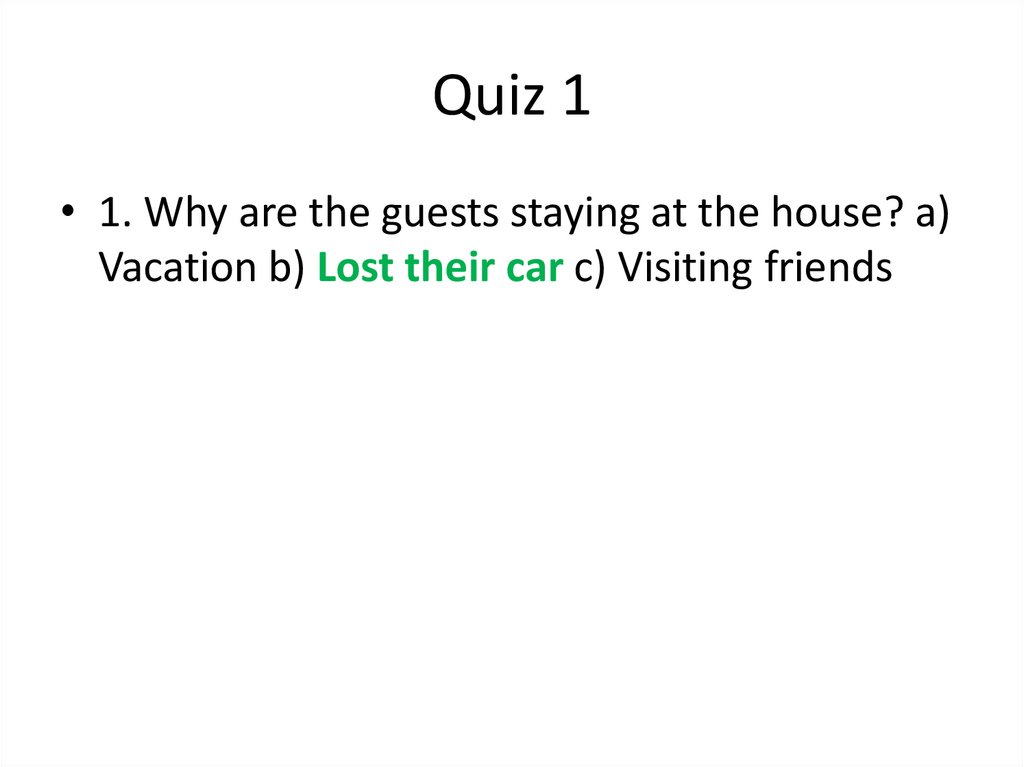 Quiz 1