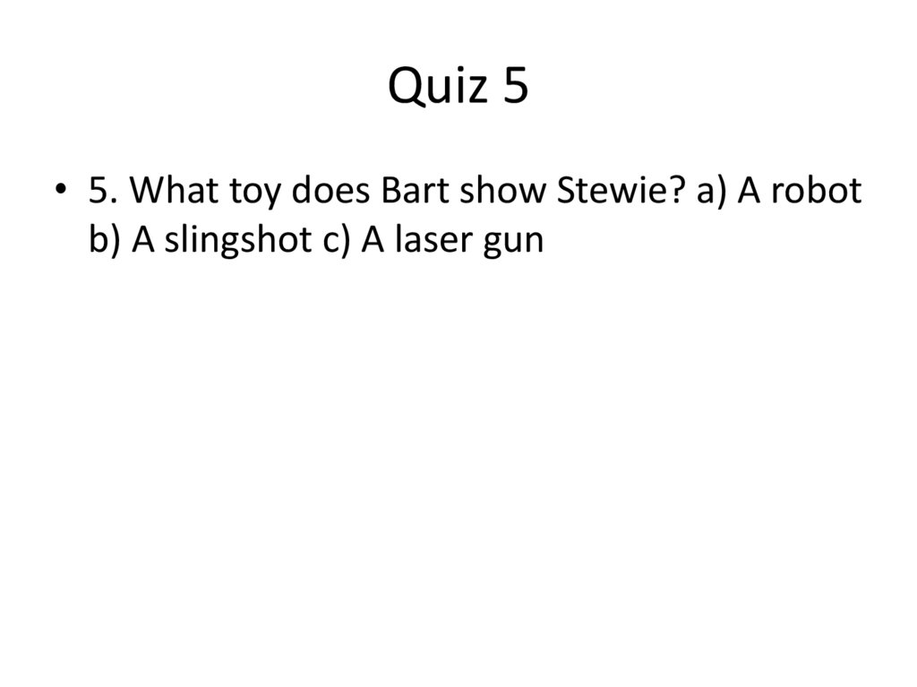 Quiz 5