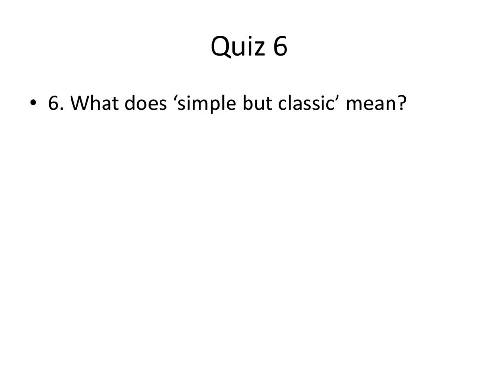 Quiz 6