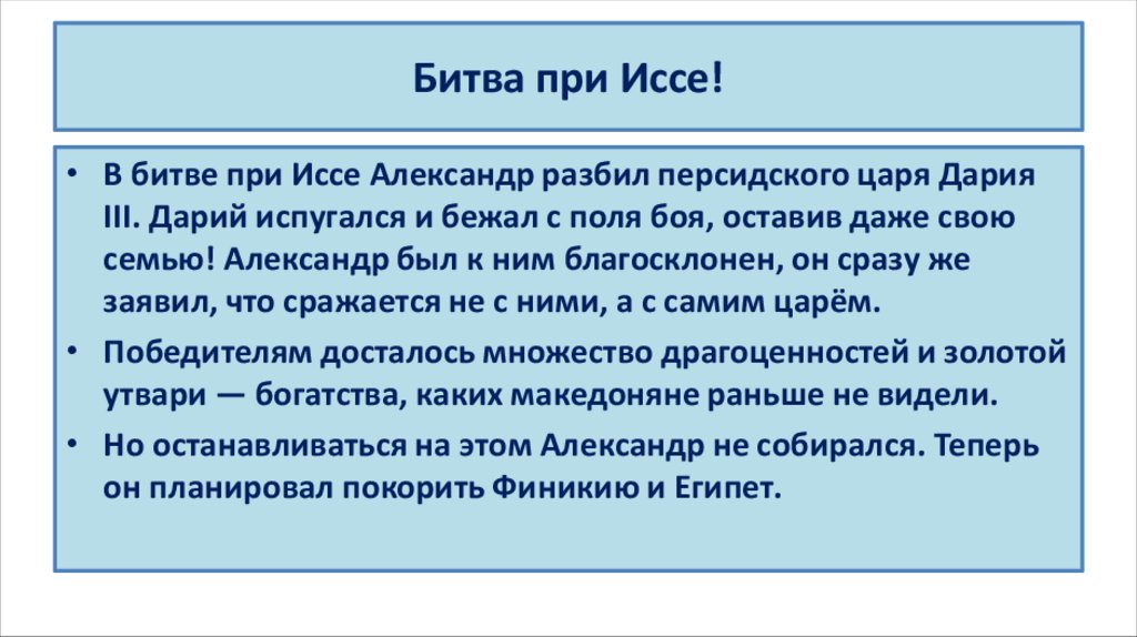 Битва при Иссе!