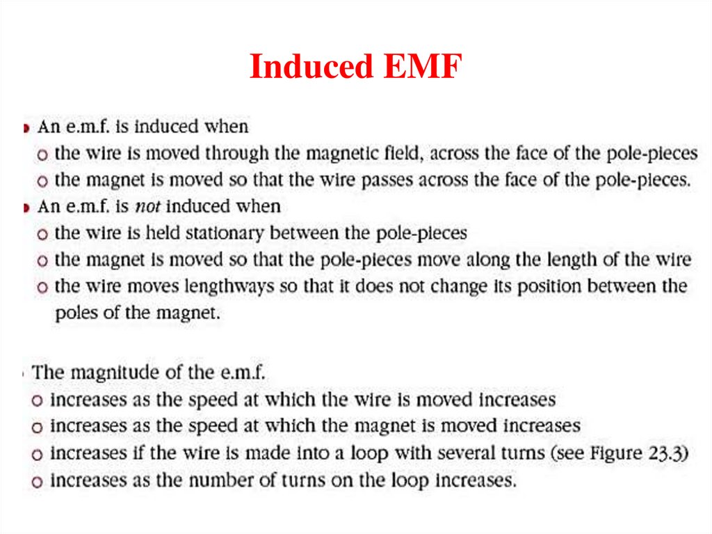 Induced EMF