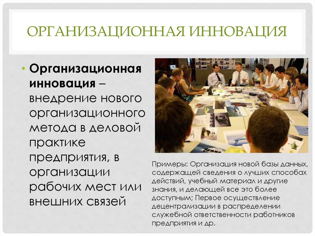 Организационная инновация