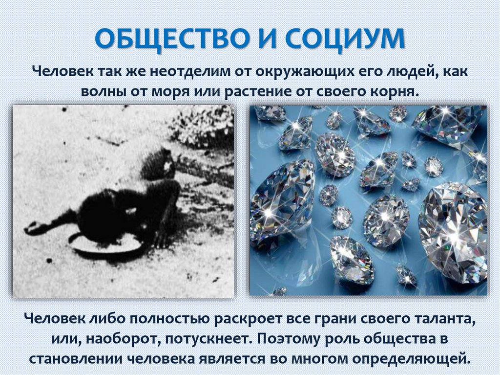 ОБЩЕСТВО И СОЦИУМ