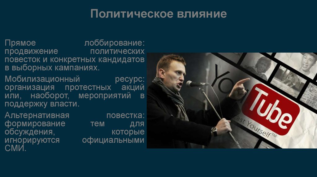 Политическое влияние