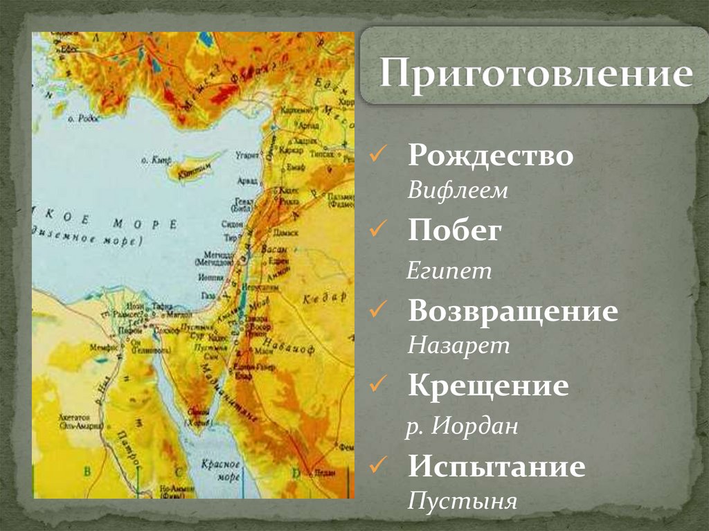 Приготовление