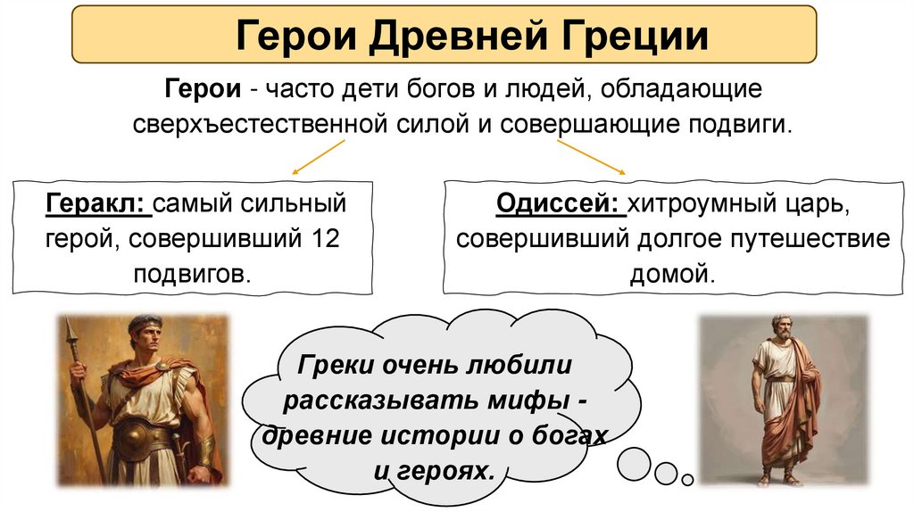 Герои Древней Греции