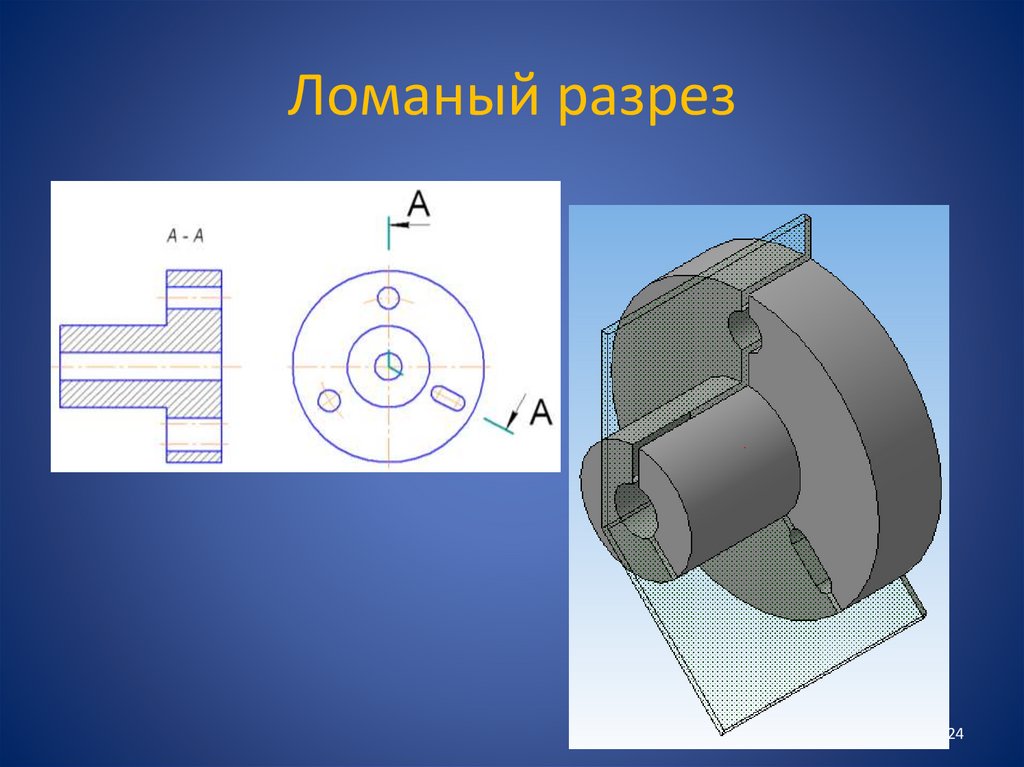 Ломаный разрез