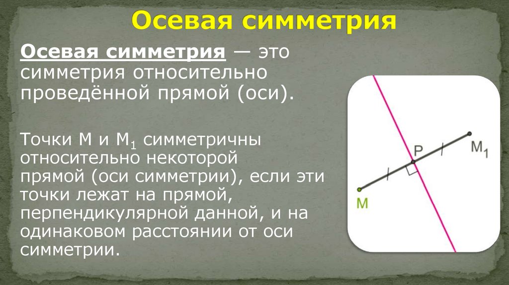 Осевая симметрия
