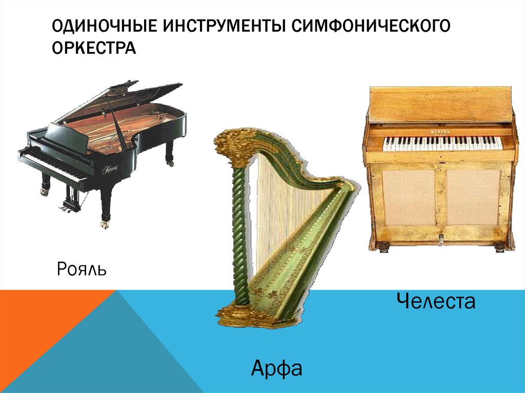Одиночные инструменты симфонического оркестра