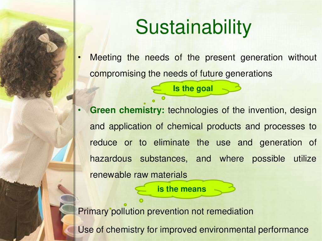 Sustainability
