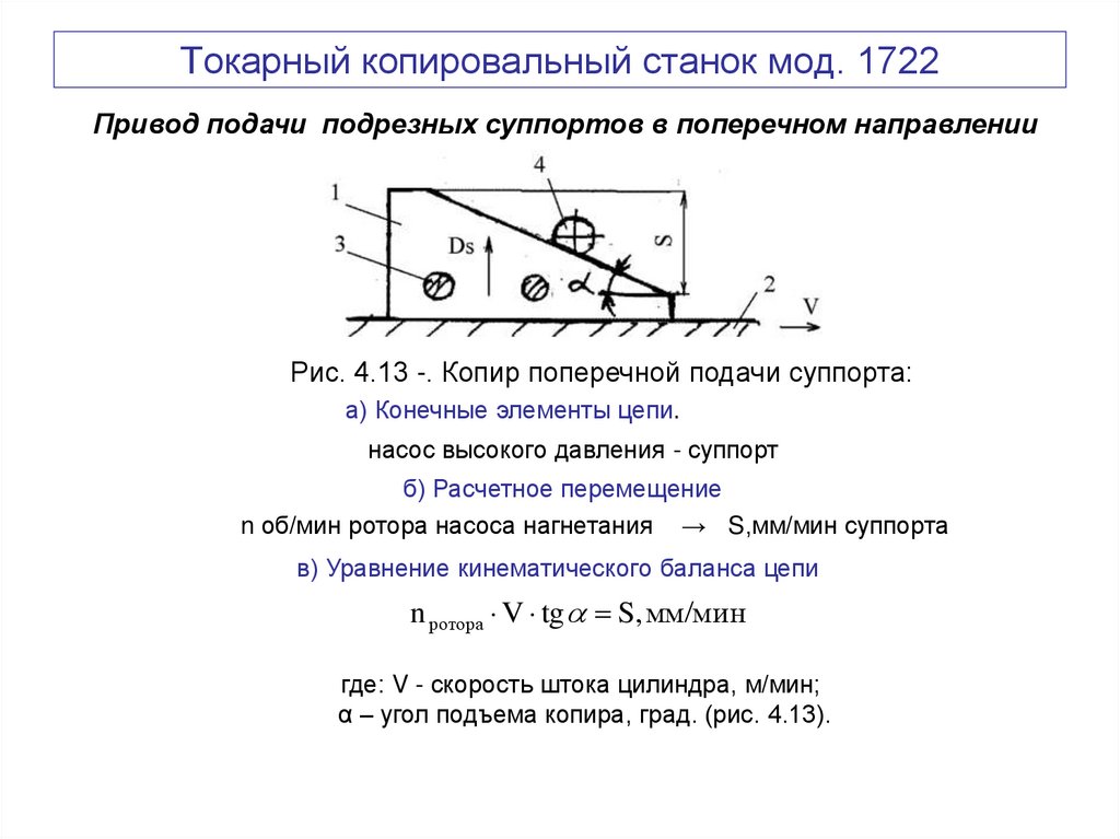 Токарный копировальный станок мод. 1722