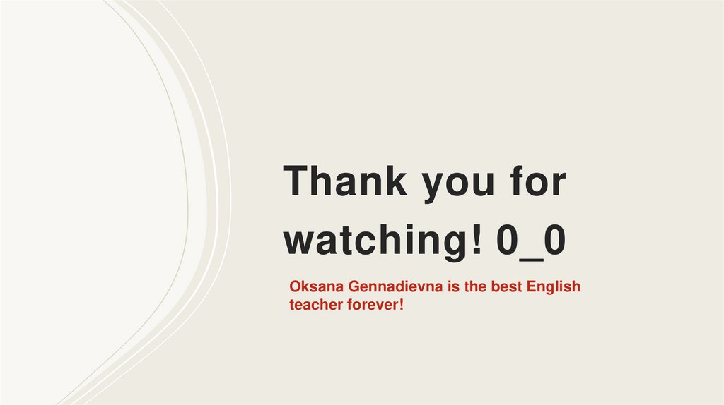 Thank you for watching! 0_0